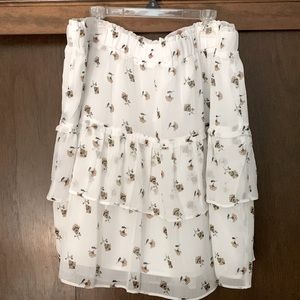 Floral Pattern Skirt